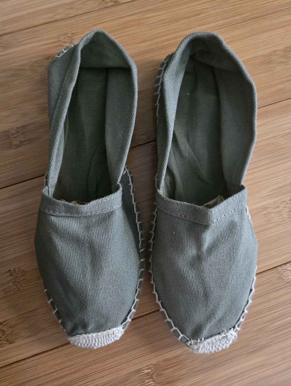 Cousu Main Canvas Espadrilles - 37